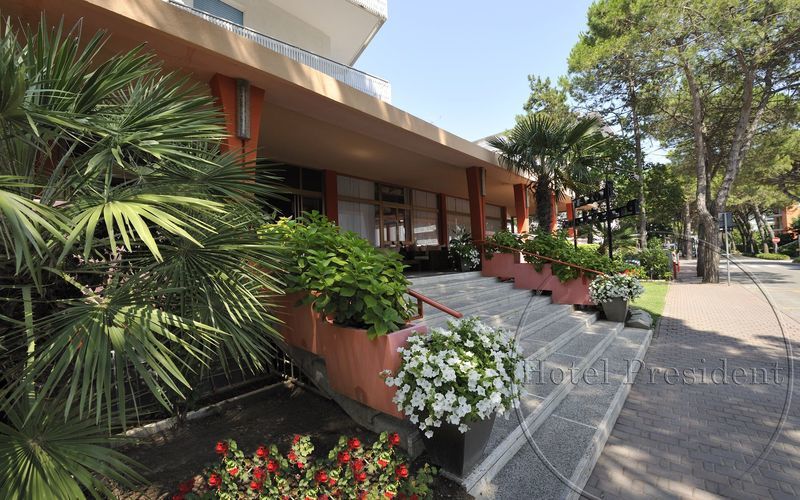 Hotel President Bibione Ngoại thất bức ảnh